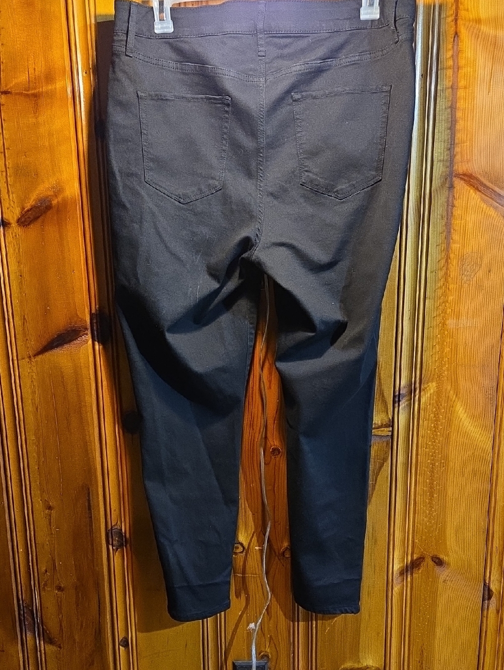 Ava & Viv Classic Black Slim Pants - Picture 3 of 3